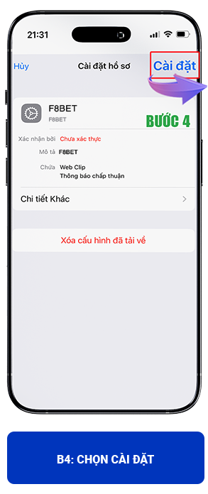 F8BET - Hướng dẫn tải app trên điện thoại di động